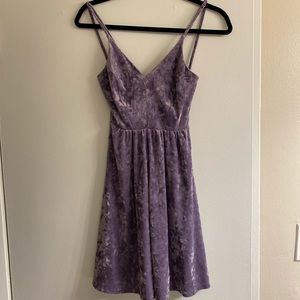 Vintage violet dress